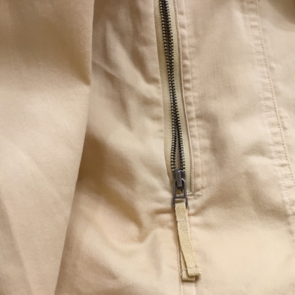 Chico's Pale Yellow Zip-Up Jacket - Picture 5 of 6